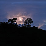 Thunderstorm in the hills near Antigua Guatemala